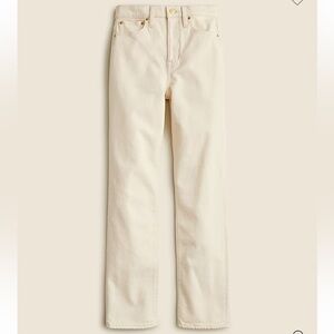J. Crew 2024 Classic Straight Jeans Ecru Cream Beige Size 31 X2